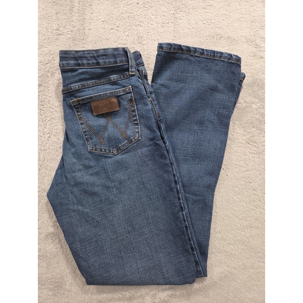 Wrangler 20X Mens 30x34 Relaxed River Wash Boot Cut Jeans Blue 01 Competition